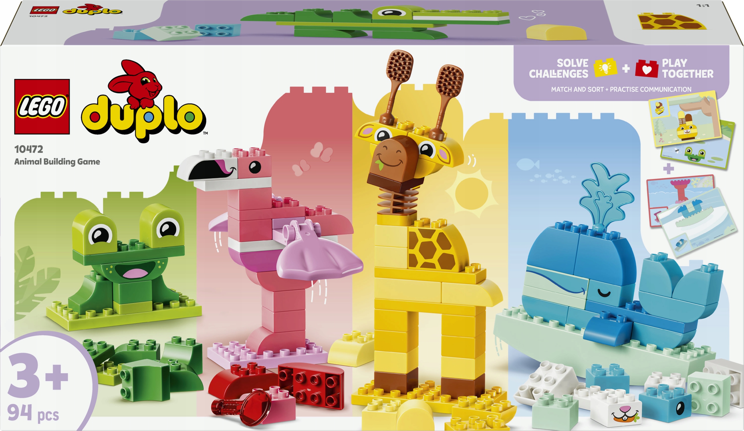 Lego Duplo Gra w budowanie zwierzątek 10472