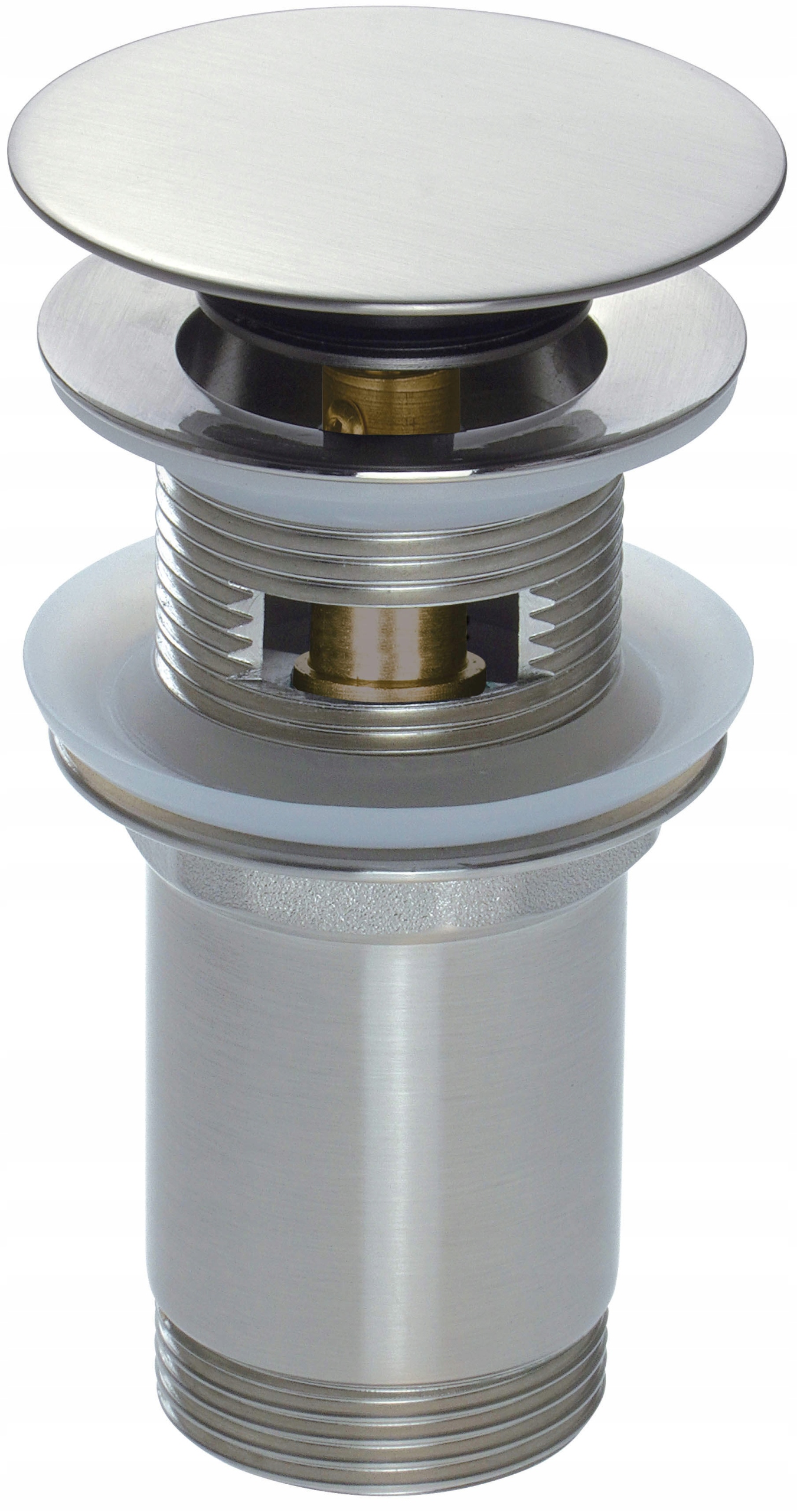 Deante Zátka Click-Clack ocel NHC_F10U pro umyvadlo/bidet