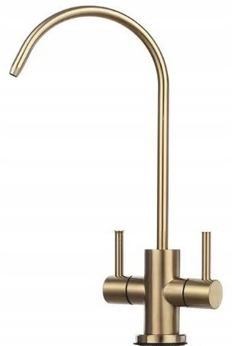 Wylewka Kranik Bateria do filtra złota Dual 304 Sus Osmoza .