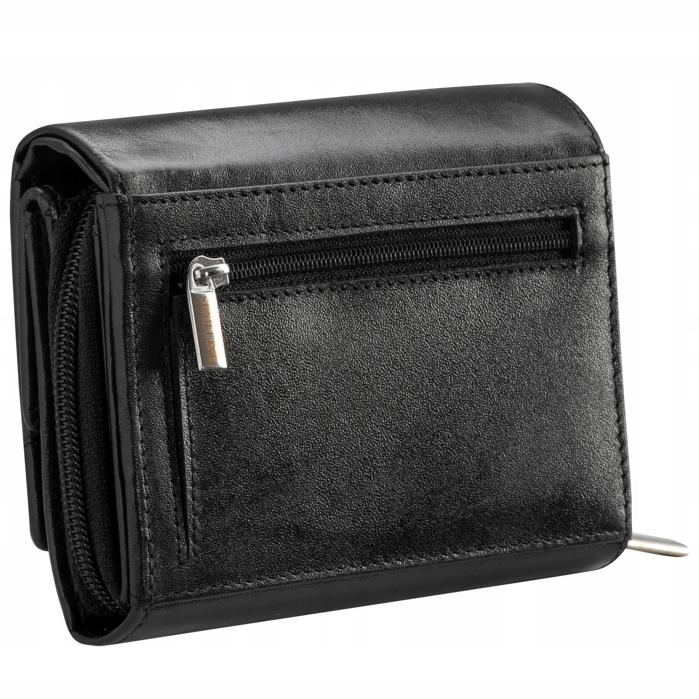 PORTFEL DAMSKI SKÓRZANY - DUŻY - RFID - CZARNY Marka Semi Line