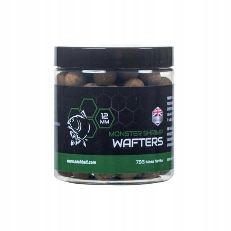 Kulki Hakowe Nash Monster Shrimp Wafters 15mm 100g