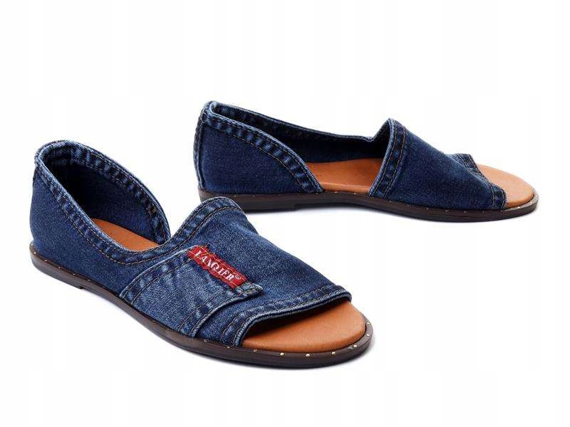 

Sandały damskie Lanqier 42C0192 jeans r36