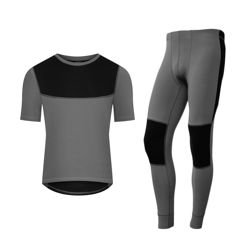 Pánské spodní prádlo Bambusová vlna Merino teplá souprava