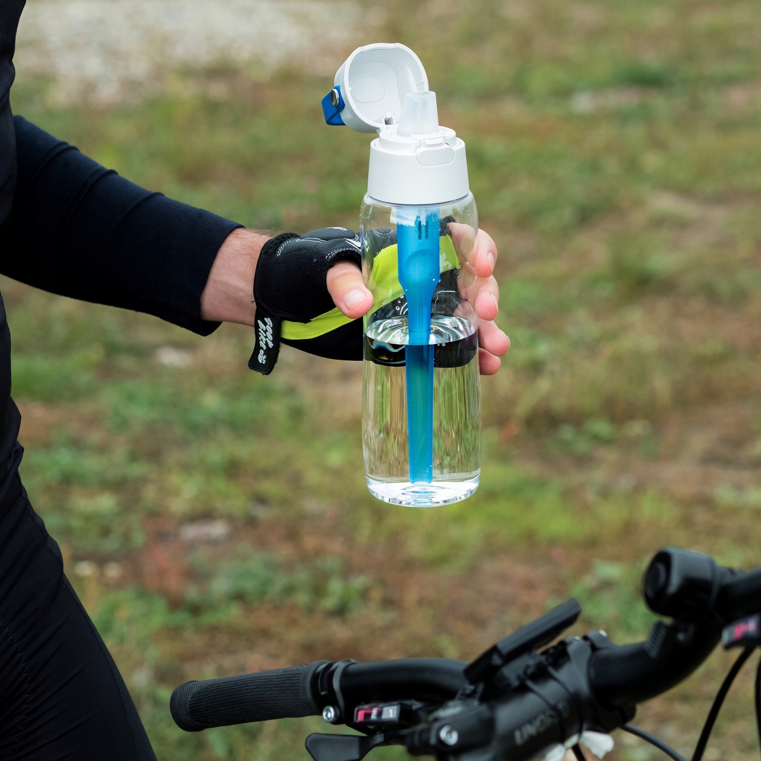 Butelka Dafi Solid 0,5l szafirowa + 7x Filtr do butelki Dafi Soft i Solid Marka Dafi