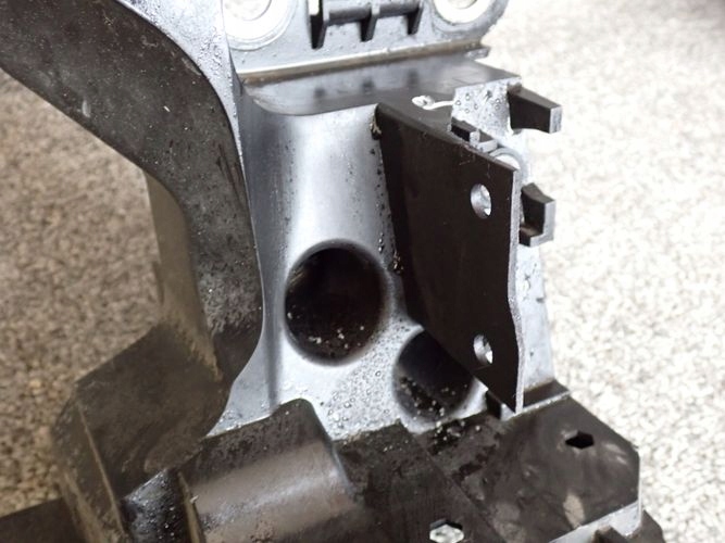 HONDA CIVIC X 17- support panel for radiators front