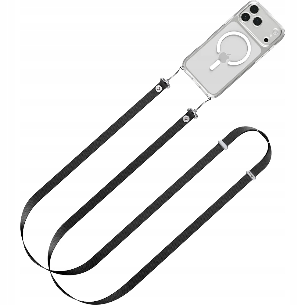 Vodítko na telefon fotoaparátu na krk, rameno Spigen DA30L s magnetickým zapínáním