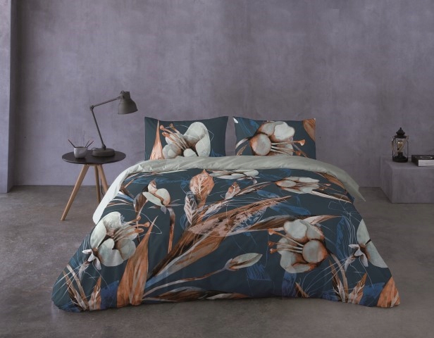 Posteľná Bielizeň saténová bavlna kvety poľské PRESTIGE_02 160x200 +2x70x80 Matex