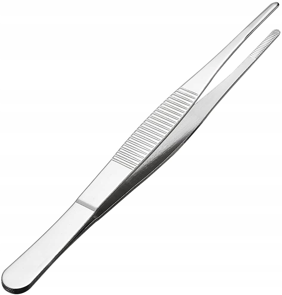 PĘSETA PINCETA PĘSETA PROSTA DŁUGA 12,5 CM NIERDZE