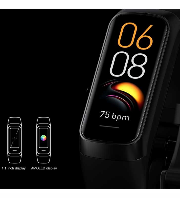ZEGAREK DZIECIĘCY SMARTBAND SMARTWATCH OPASKA KCAL Styl sportowy