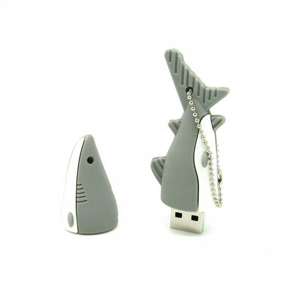 PENDRIVE USB SZYBKI FLASH DRIVE ULTRA PAMIĘĆ ZAWIESZKA PREZENT REKIN 32GB Model Rekin