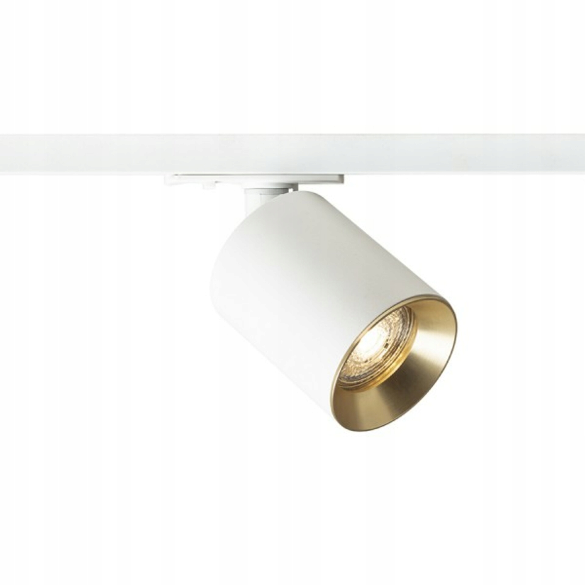 Rendl Dario svítidlo na lištu GU10 bílá/česaná mosaz 230V max. 9W