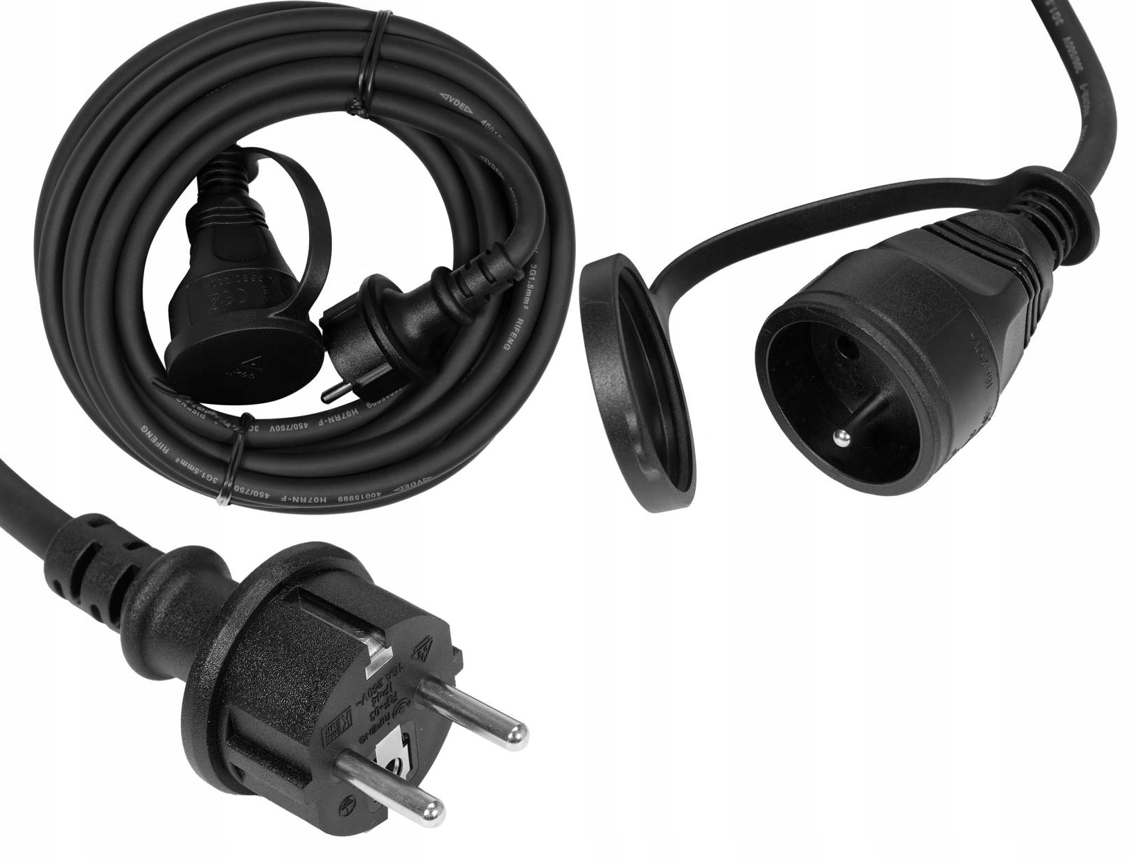 Prodlužovací Kabel Dílenská 3x1,5MM2 10m Yato YT-81122