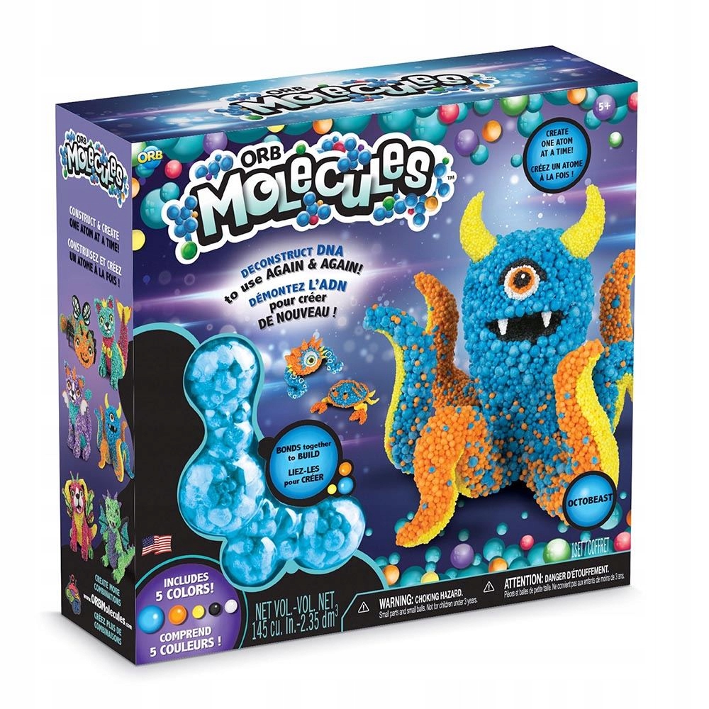 

Orb Factory Molekułowe Zwierzaki Octobeast
