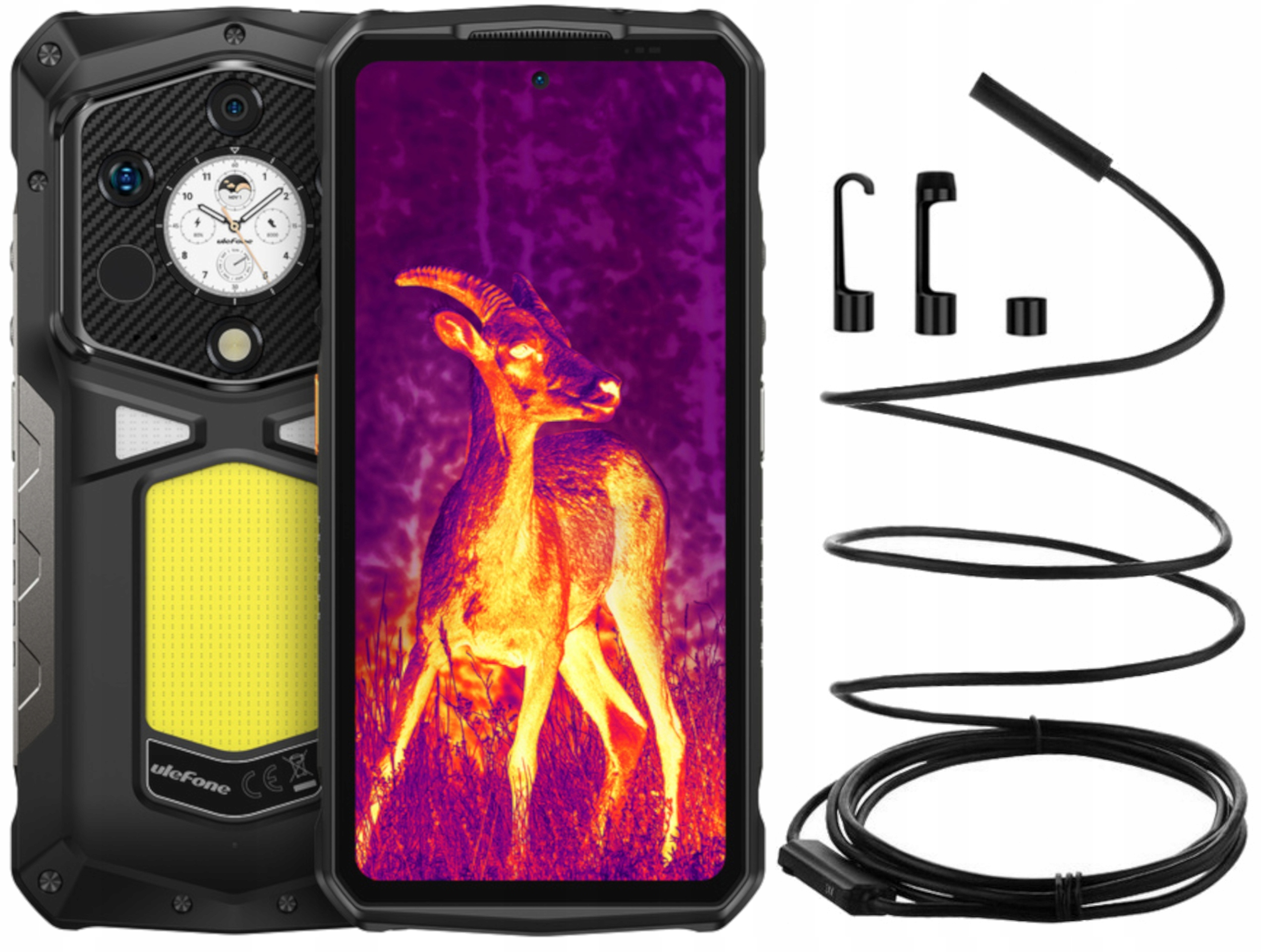 Ulefone Armor 29 Pro Thermal 5G 16/512GB 21200 Mah Endoskop EC01