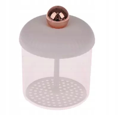 Kubek | pojemnik | spieniacz do szamponu BIAŁY