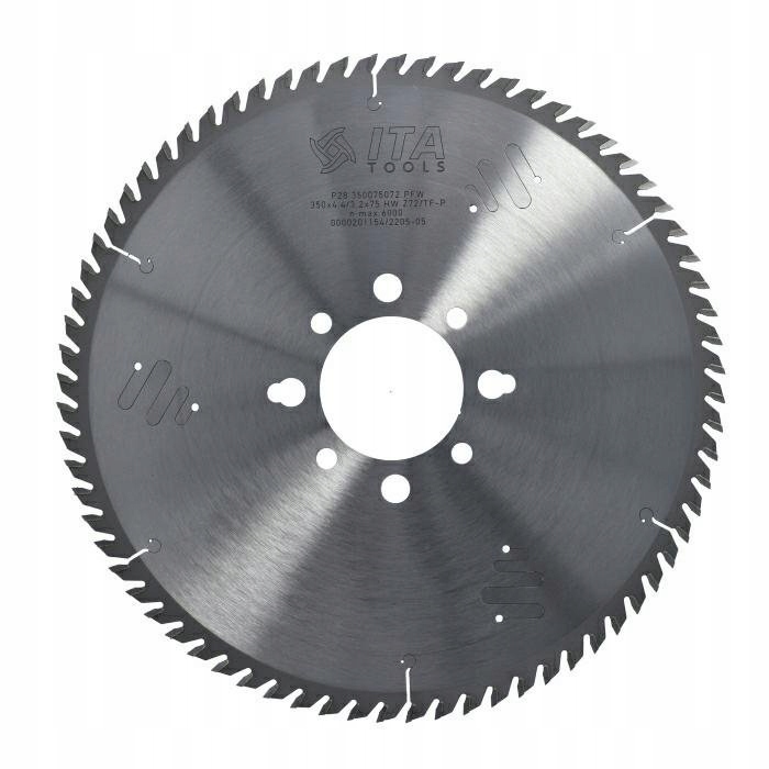 Ita Tools Piła do pilarek panelowych 350x75x72Z Holzma Nano Premium