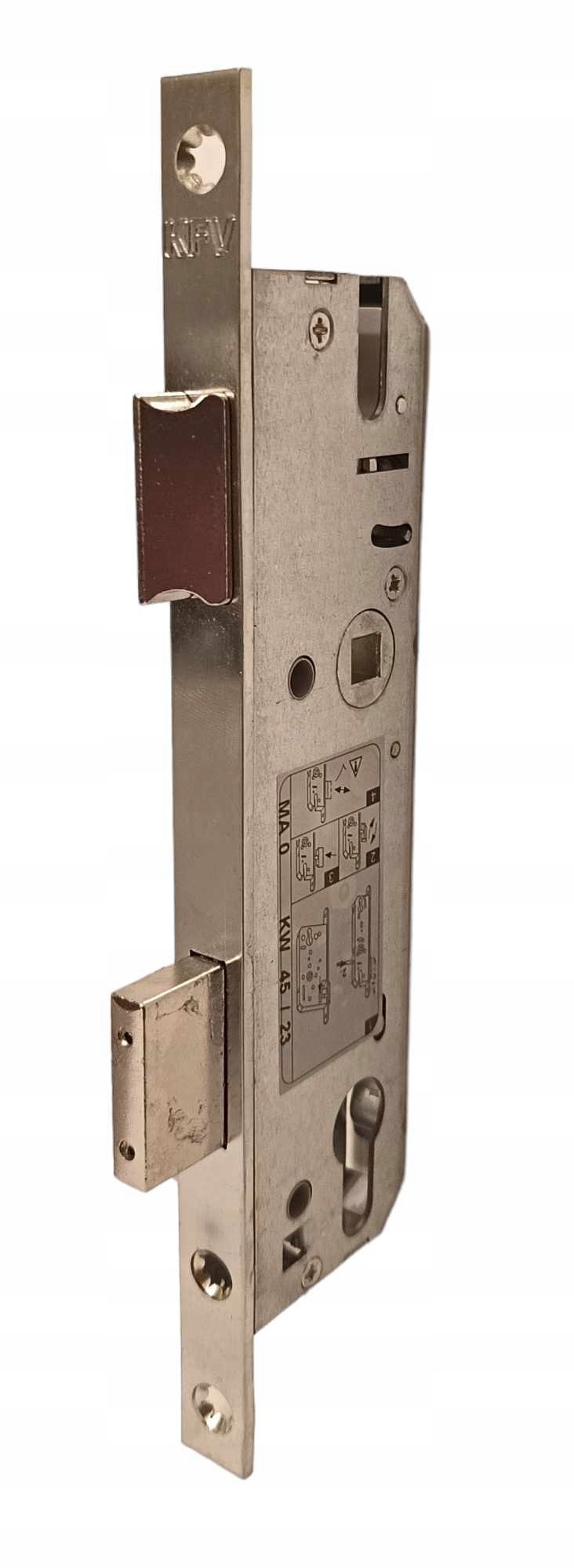 Hlavní zapuštěný zámek Kfv Res 49N-PZW 92/35/16 pro dveře s vložkou