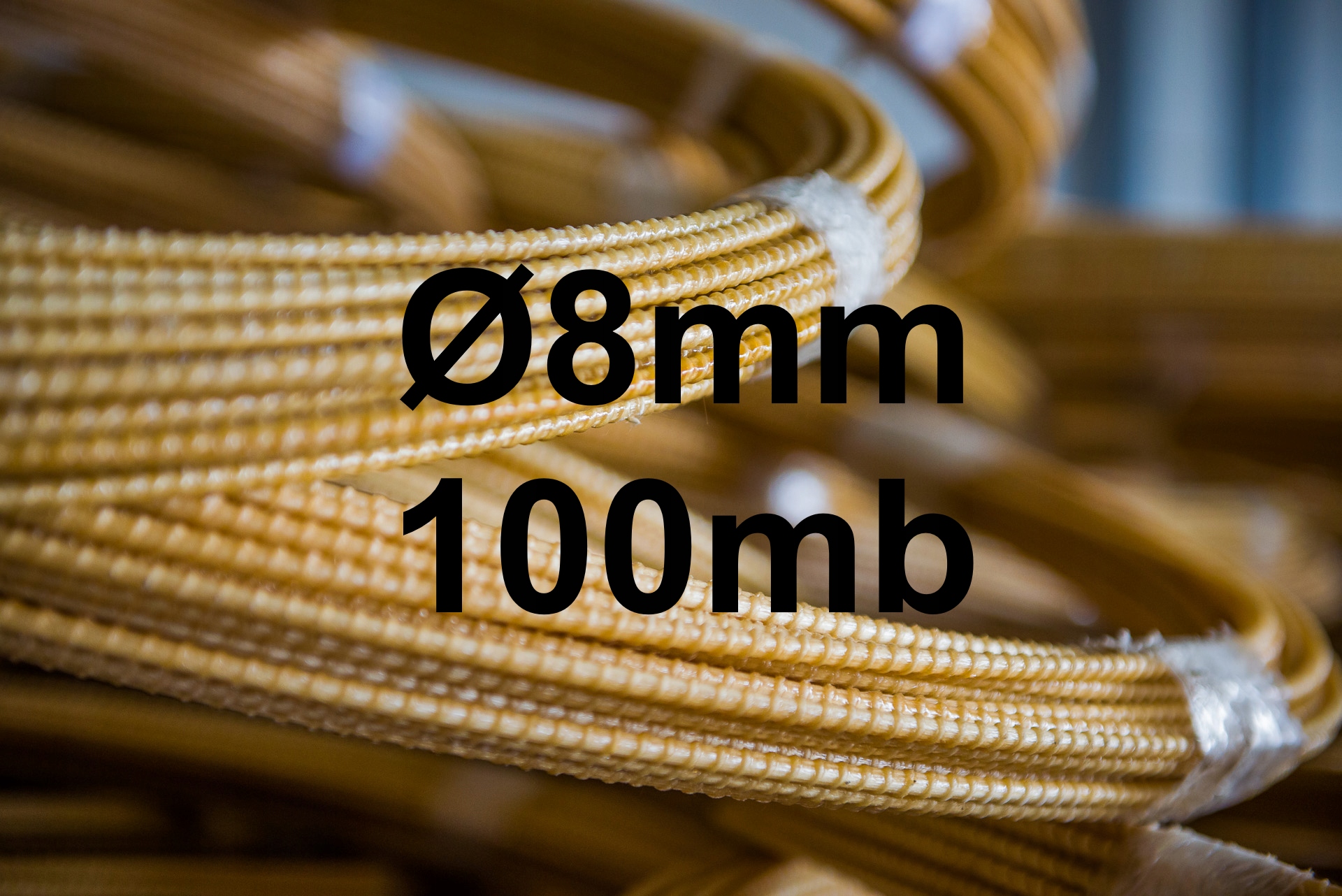 Pręt kompozytowy zbrojeniowy 8 mm 100 mb Gfrp wytrzymałe nierdzewne lekkie