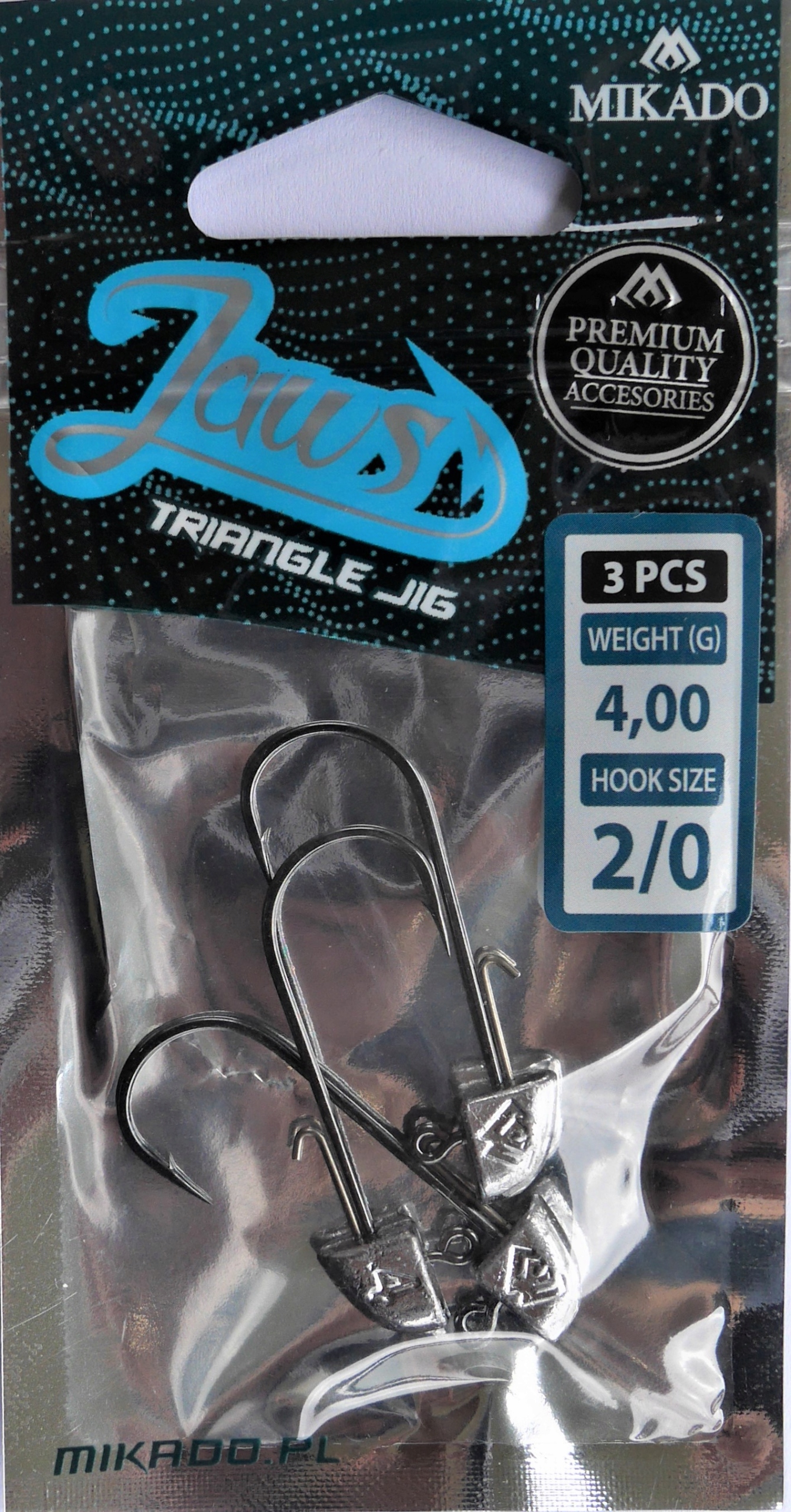 Główka jigowa Mikado Jaws Triangle 3/0 10 g