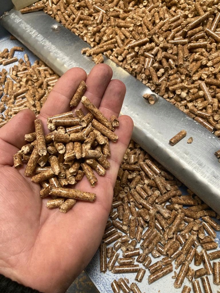 PELLET DRZEWNY PELET DREWNIANY SOSNA OPAŁ WYSOKOKALORYCZNY A1PALETA 975kg Kod producenta Pellet Beskidzki