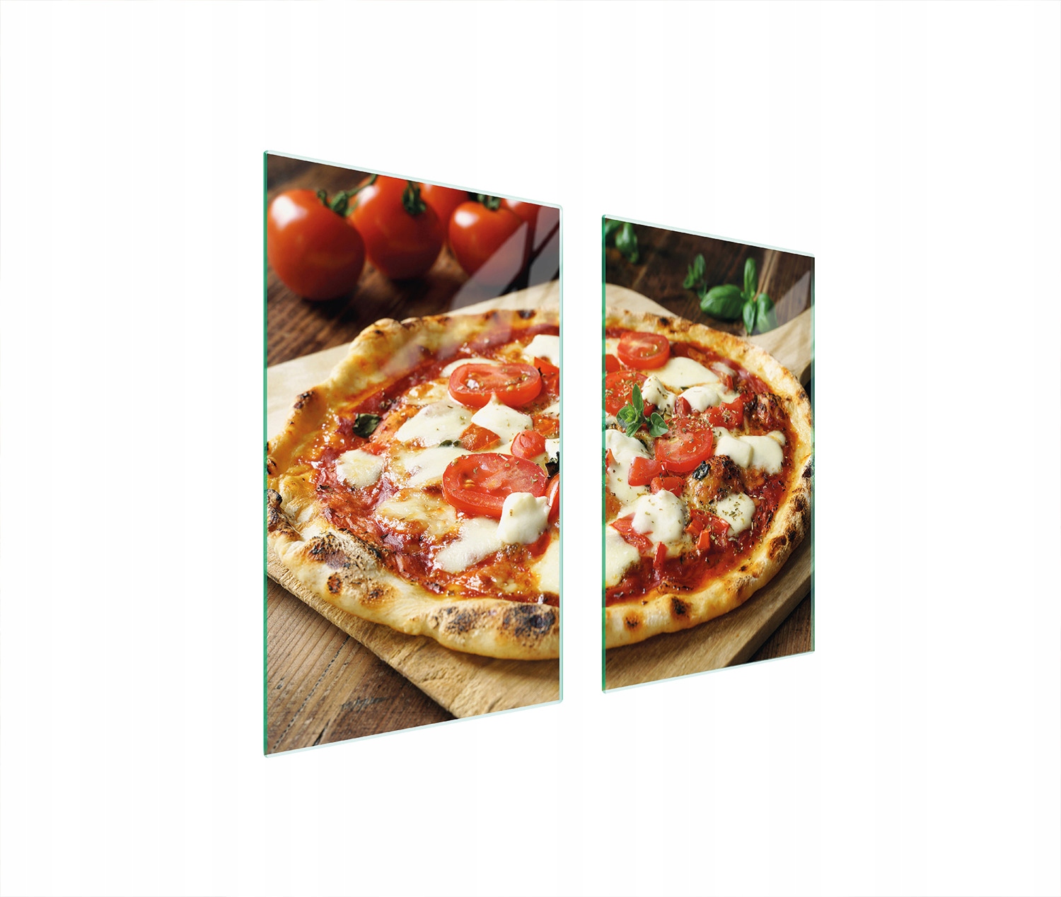 Ochranná Skleněná Deska Na Sporák 75x52 Pizza Tvrzené Sklo