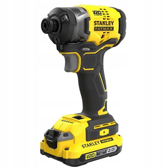 Stanley SFMCF820D2K aku rázový utahovák 20V/2*2Ah, 190Nm, upínání 1/4" šest