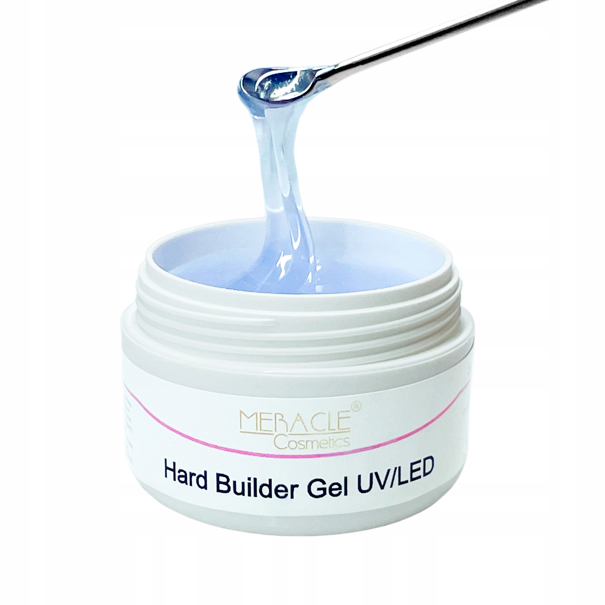 GEL HARD BUILDER 30g / CLEAR / GEL BUDUJÚCI JEDNOFÁZOVÝ UV/LED / MERACLE