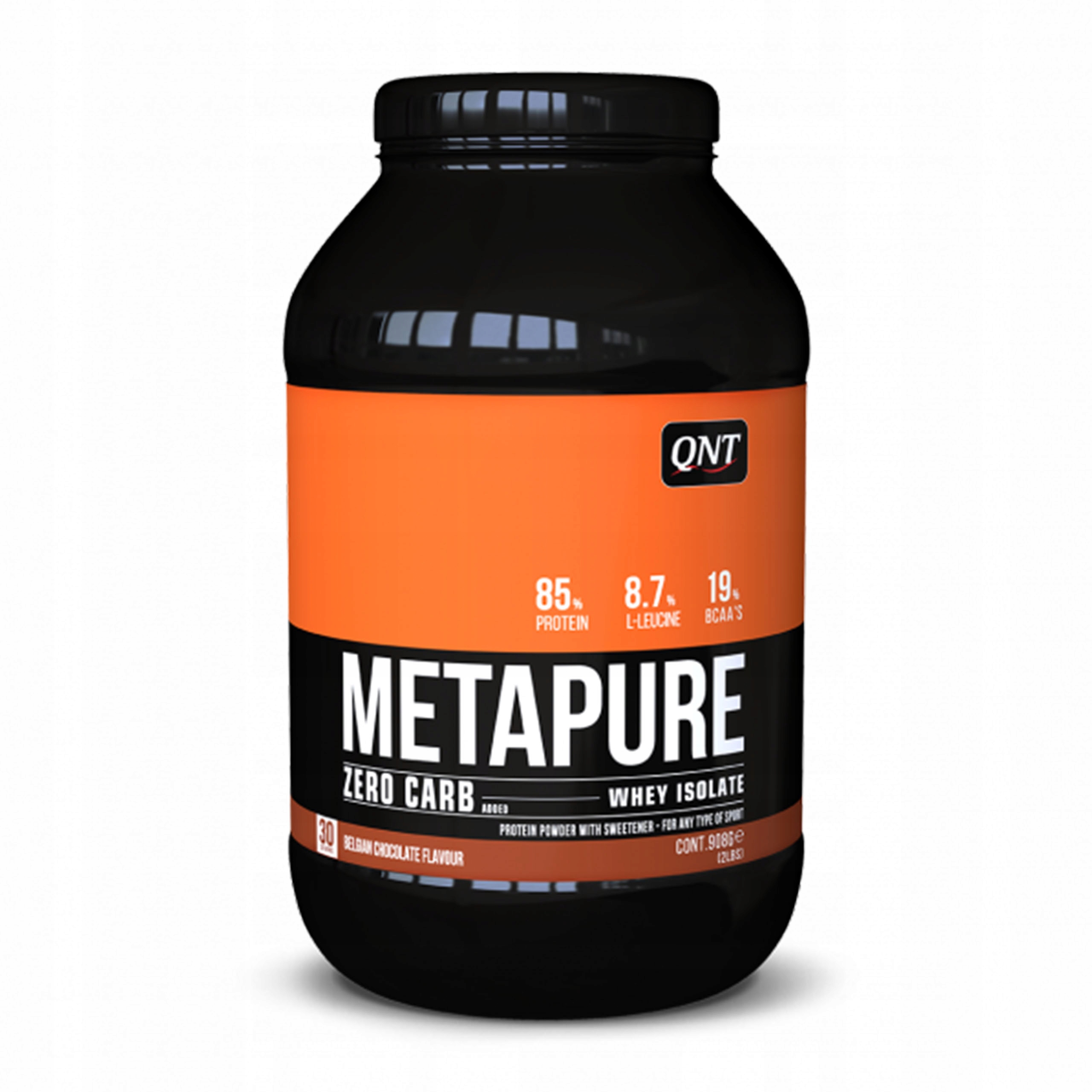 Protein Qnt Metapure Zero Carb 908 g Izolát Wpi Čokoláda Bez sacharidů