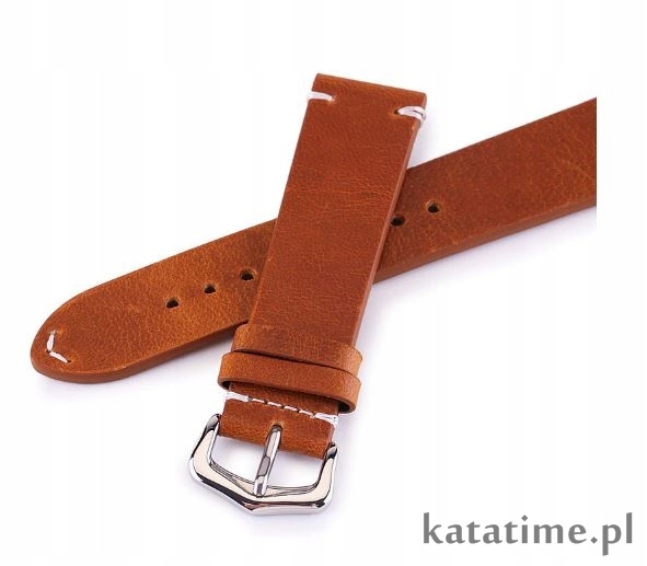 

Pasek Do Zegarka smartwatcha jasnobrązowy 21 mm