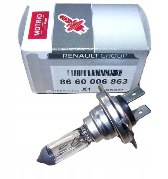 Новая оригинальная лампа H7 Renault 8660006863