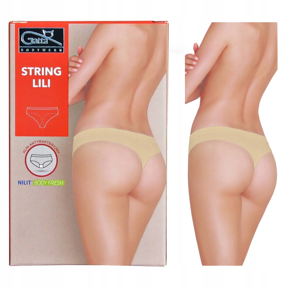 

Gatta Bezszwowe- Mini Stringi LILI r.S