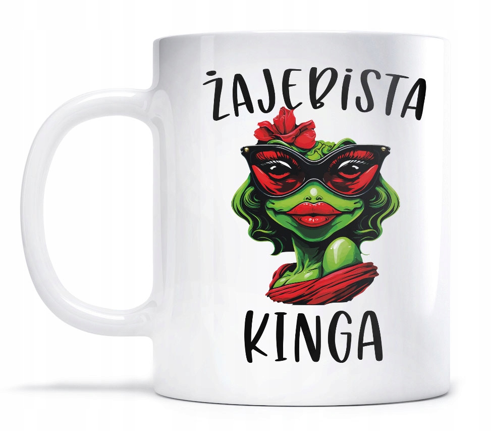 

Kubek dla Kingi Żaba Żajebista Urodziny
