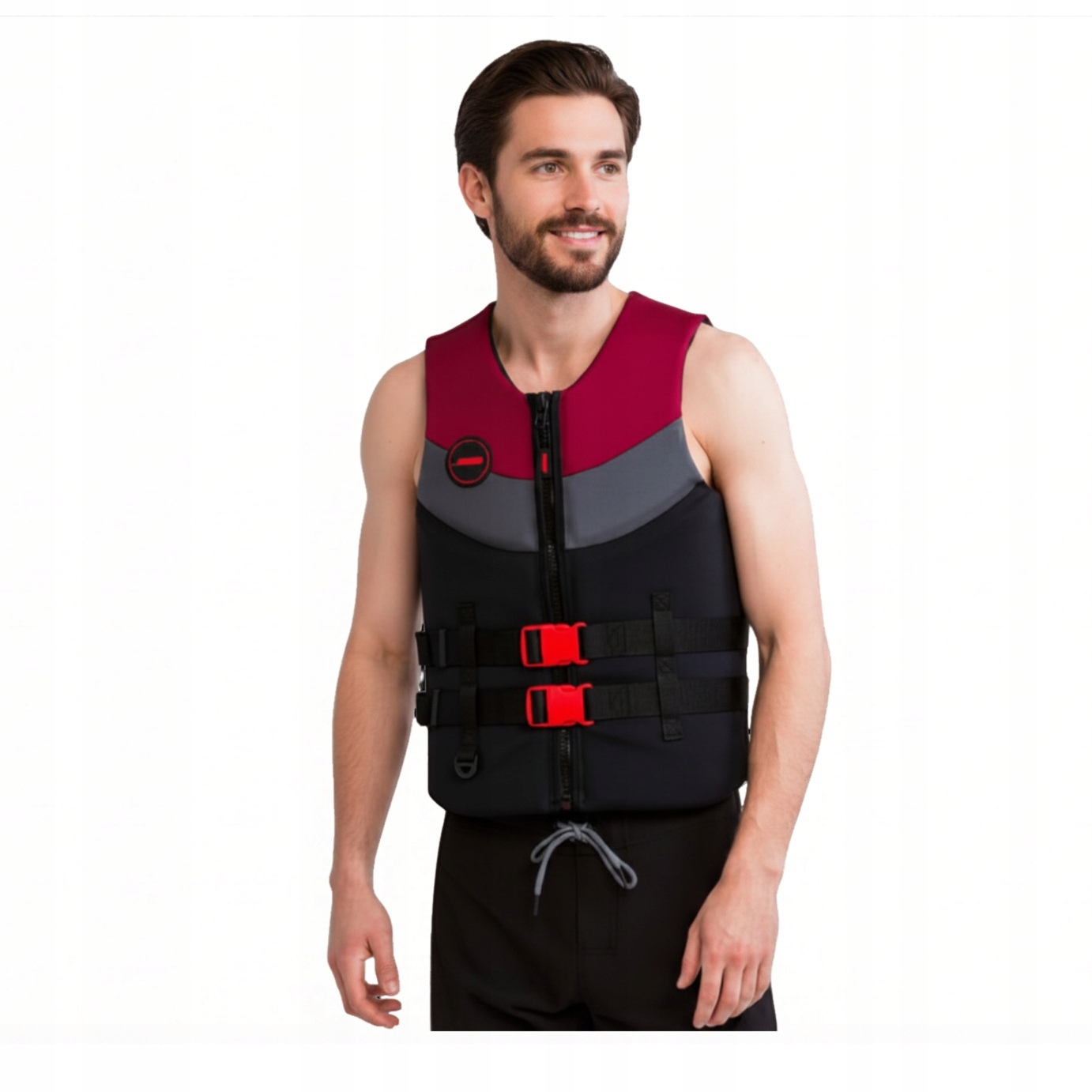 Zajišťovací vesta Jobe Neoprene Burgund 2XL Iso vztlak 50N
