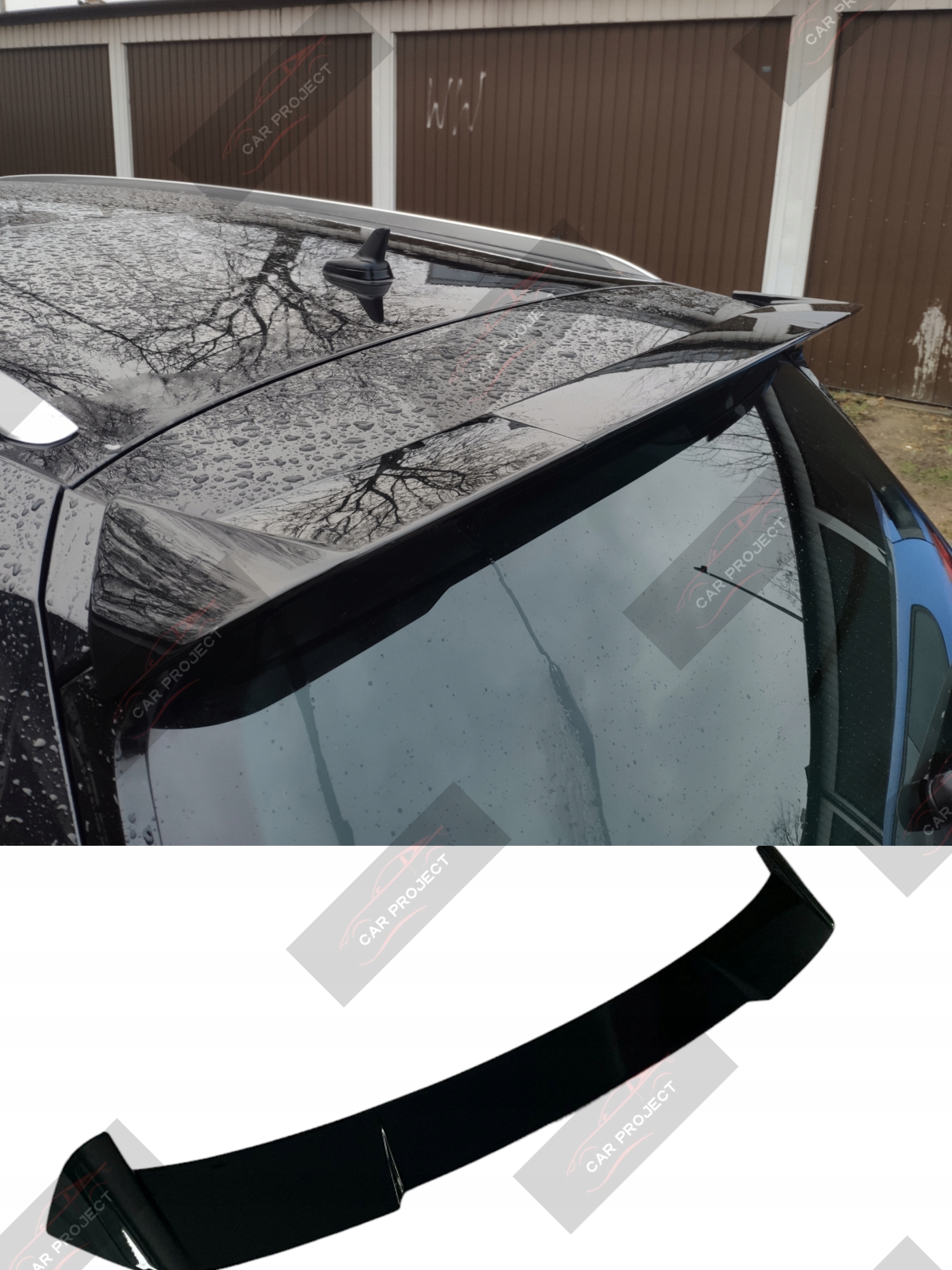 Lotka spoiler Vw Passat B7 2010-2014 Kombi černý lesk
