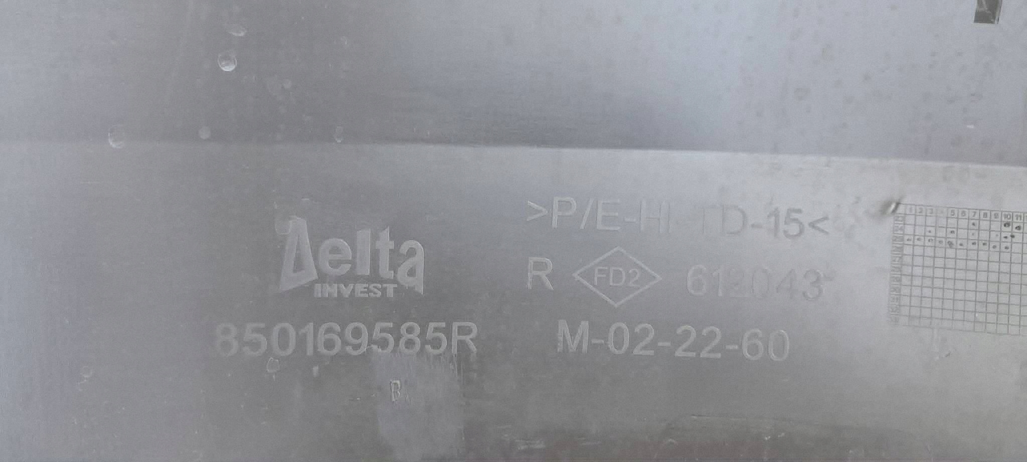Ecke der Stoßstange rechts heck DACIA BIGSTER 850169585R