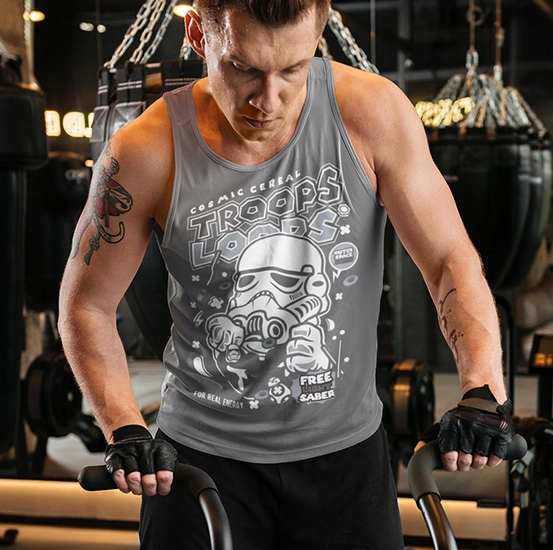 TANK TOP FILMOWE TROOPER LOOPS Marka inna