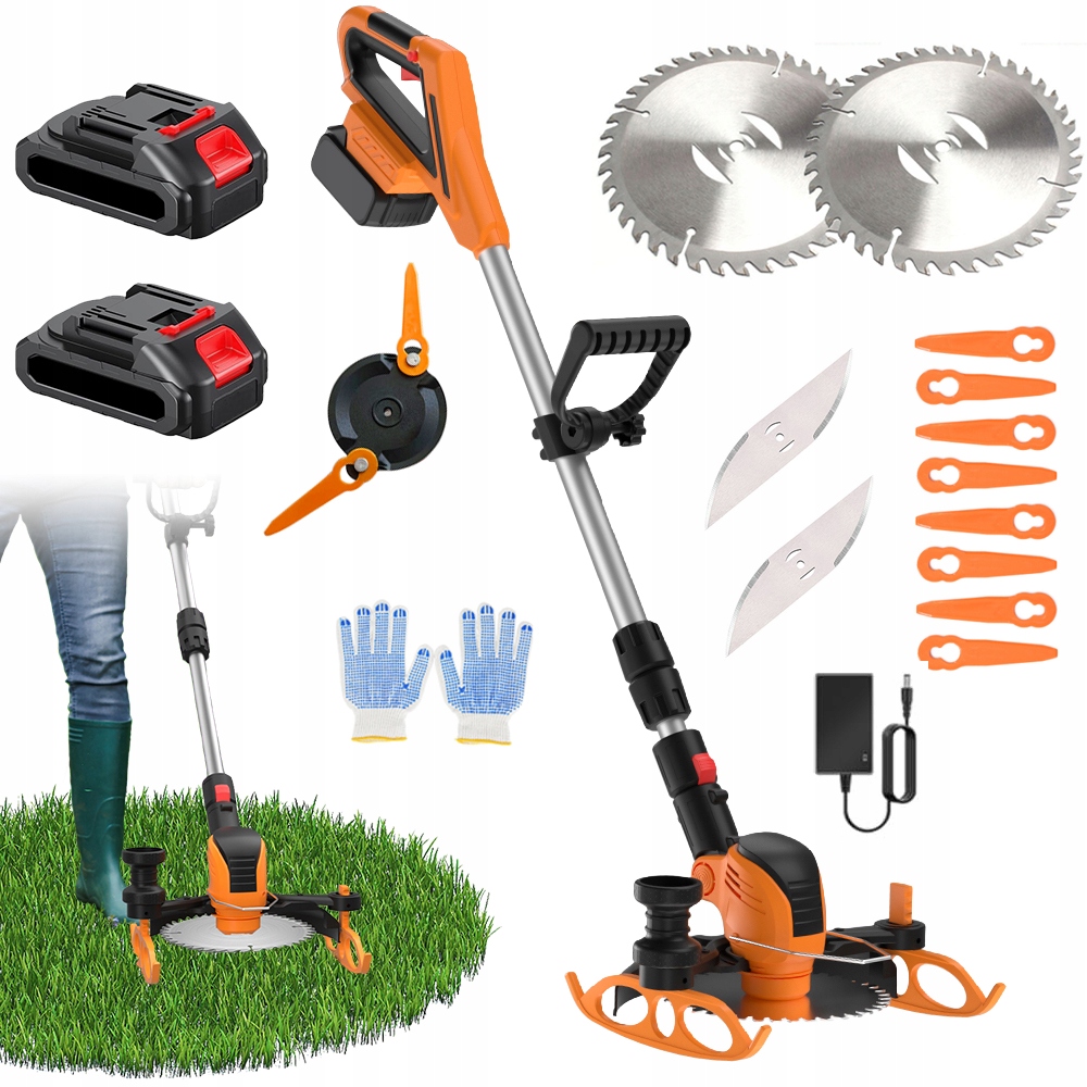 Vyžínač elektrický Na Trávy Křovinořez 21V 3000mah Aku