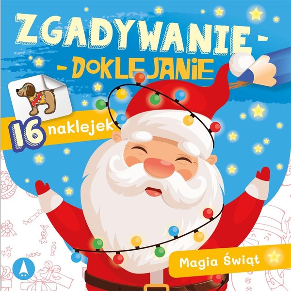 

Zgadywanie-doklejanie Magia świąt Sabina Grabias