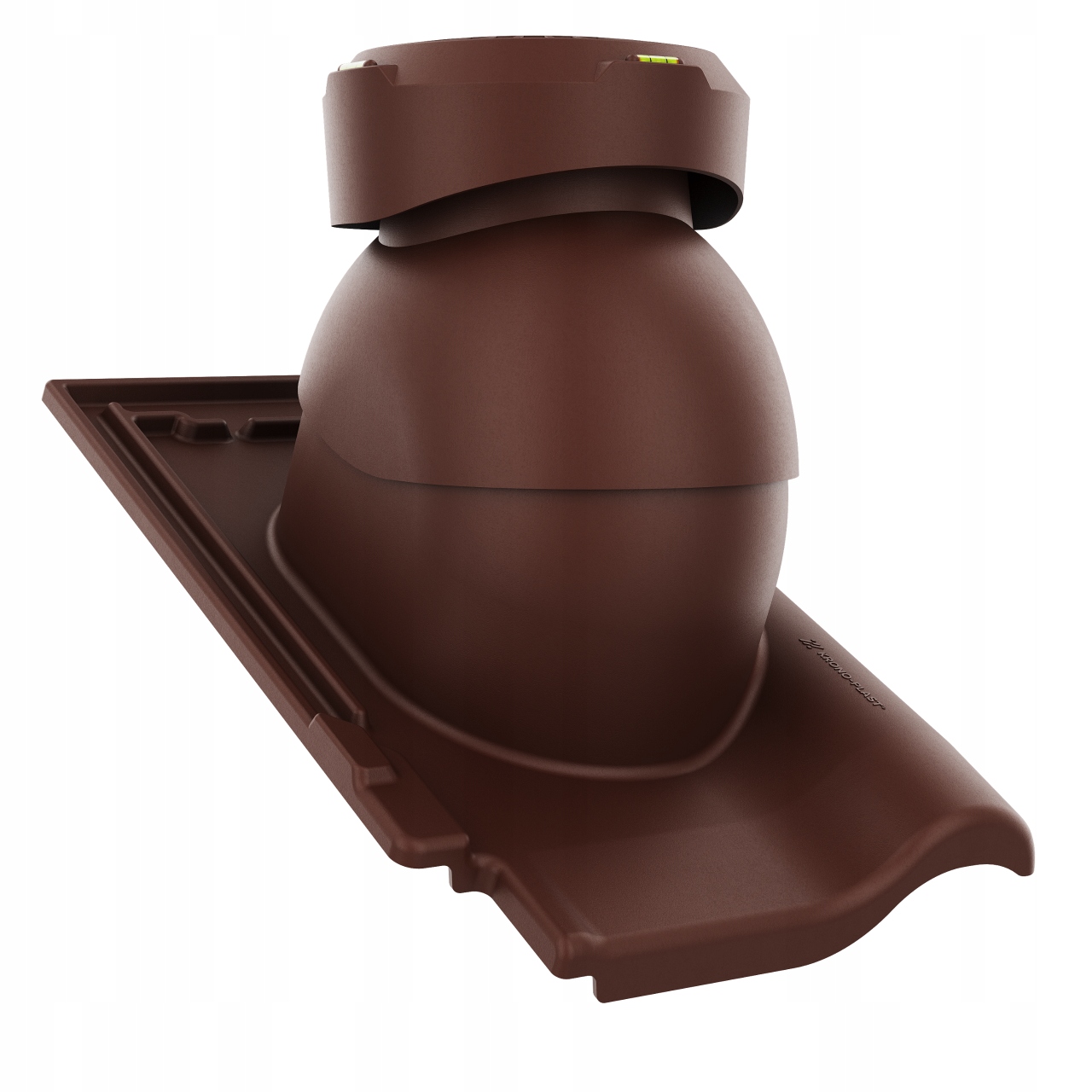 Krbový kanalizační ventilátor fi110 Bogen Innovo 12 Granátový Hnědý