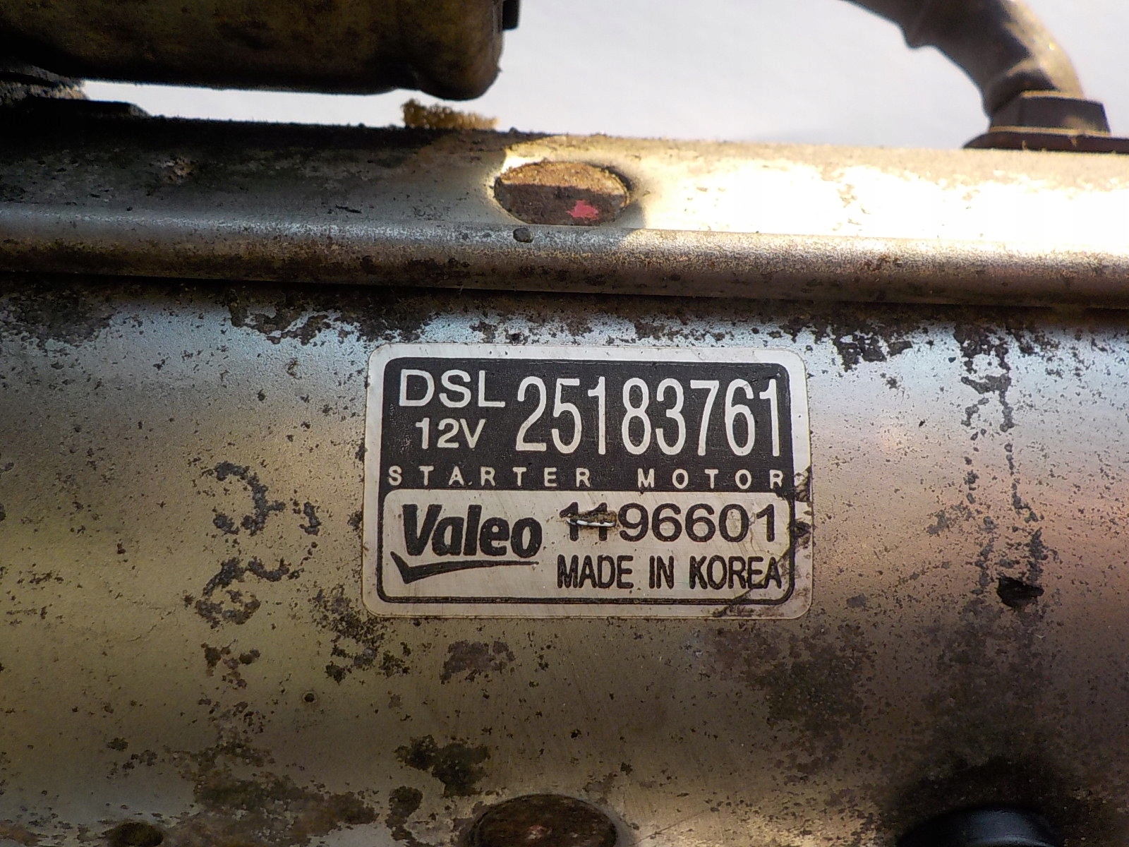 CHEVROLET CAPTIVA 2.2 CDI starter 25183761