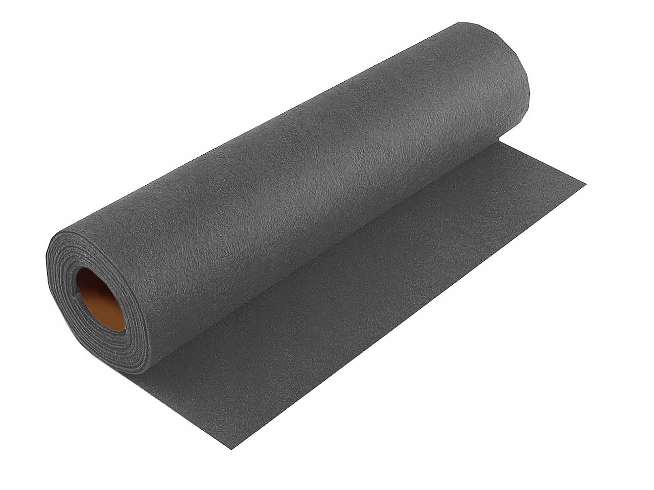 Tkanina plst 900 g/m² šířka 91 cm Plst, tloušťka 5 mm (1 m) Šedá