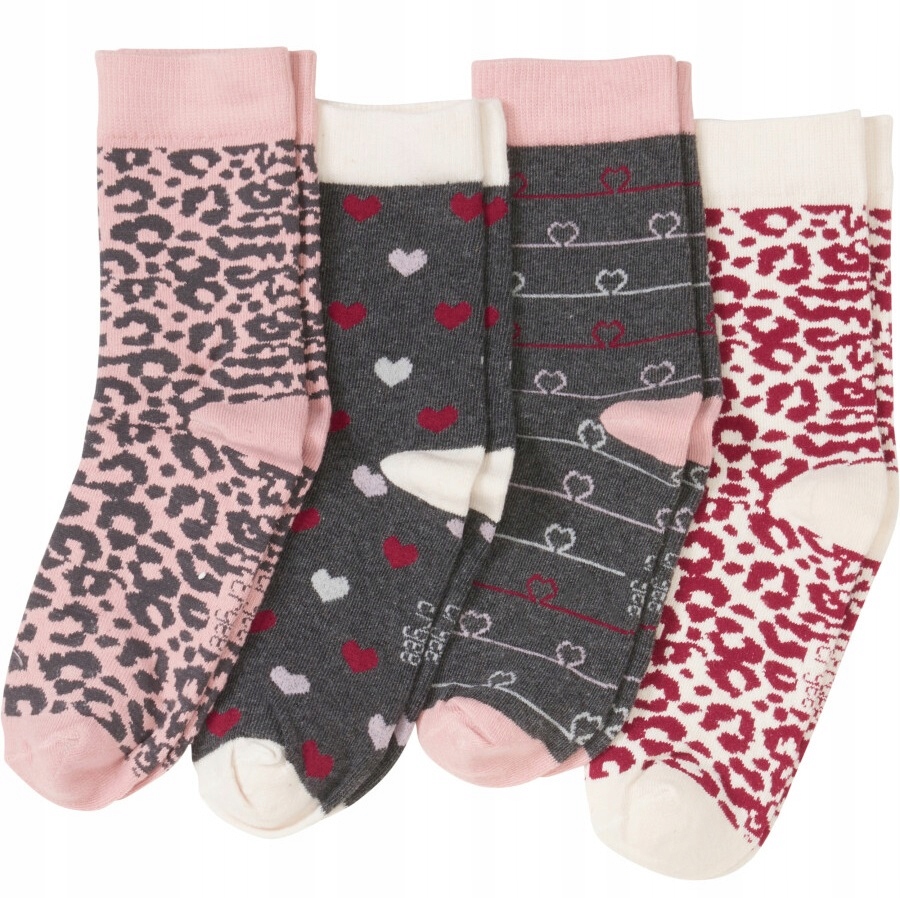 

Skarpety 4PACK Skarpetki dziewczęce kolorowe 23/26