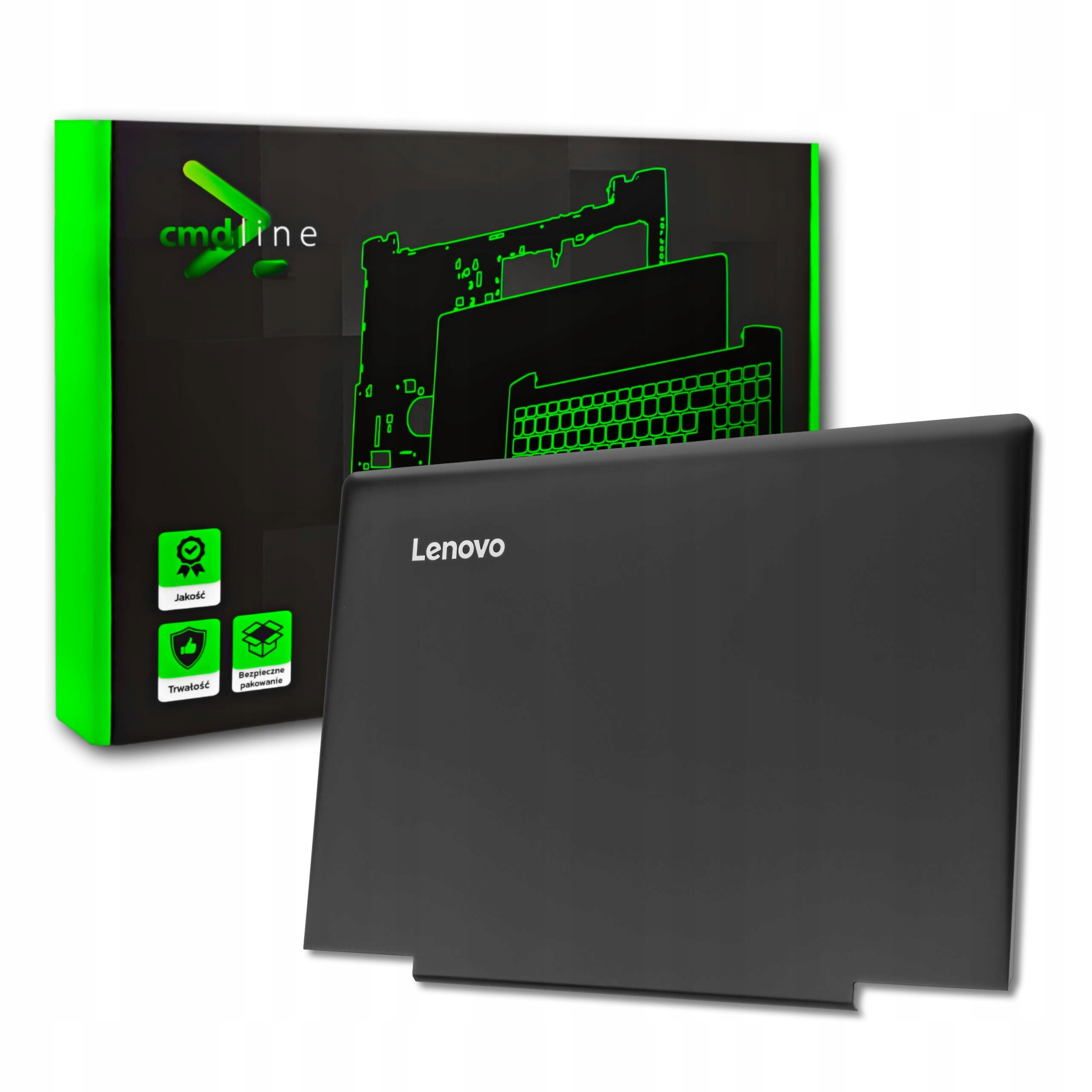 Klapa Matrycy Do Lenovo Ideapad 700-15ISK Black