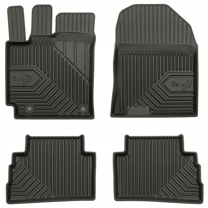 Gumové Koberce Hyundai Kona 1 2017-2023 Korytka 77