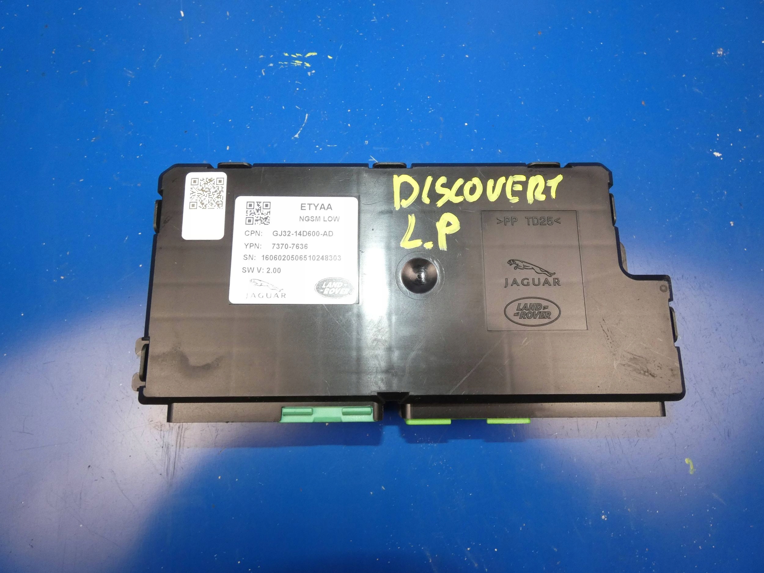 LAND ROVER DISCOVERY SPORT L550 module control unit seat front