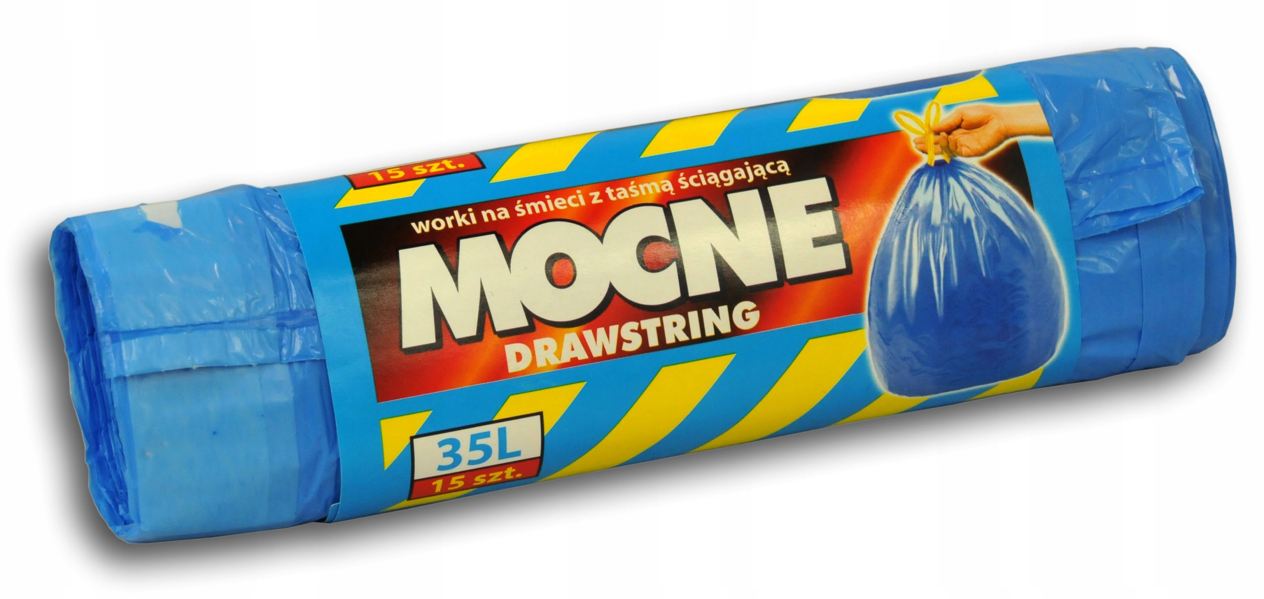 

Worki Sanitarne 35L z taśmą 15 szt w rolce mocne