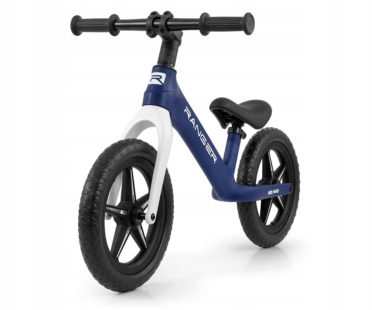 Rowerek Biegowy dla dziecka koła 12'' Ranger Flash Navy Milly Mally
