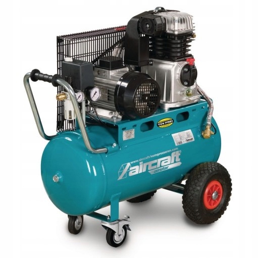 KOMPRESOR SPRĘŻARKA OLEJOWA Z NAPĘDEM PASOWYM