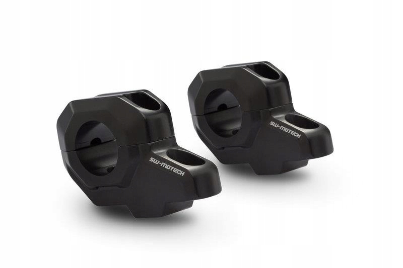 Sada na zvýšenie výšky volantu 28 mm 30 mm 22 mm čierna Sw-motech