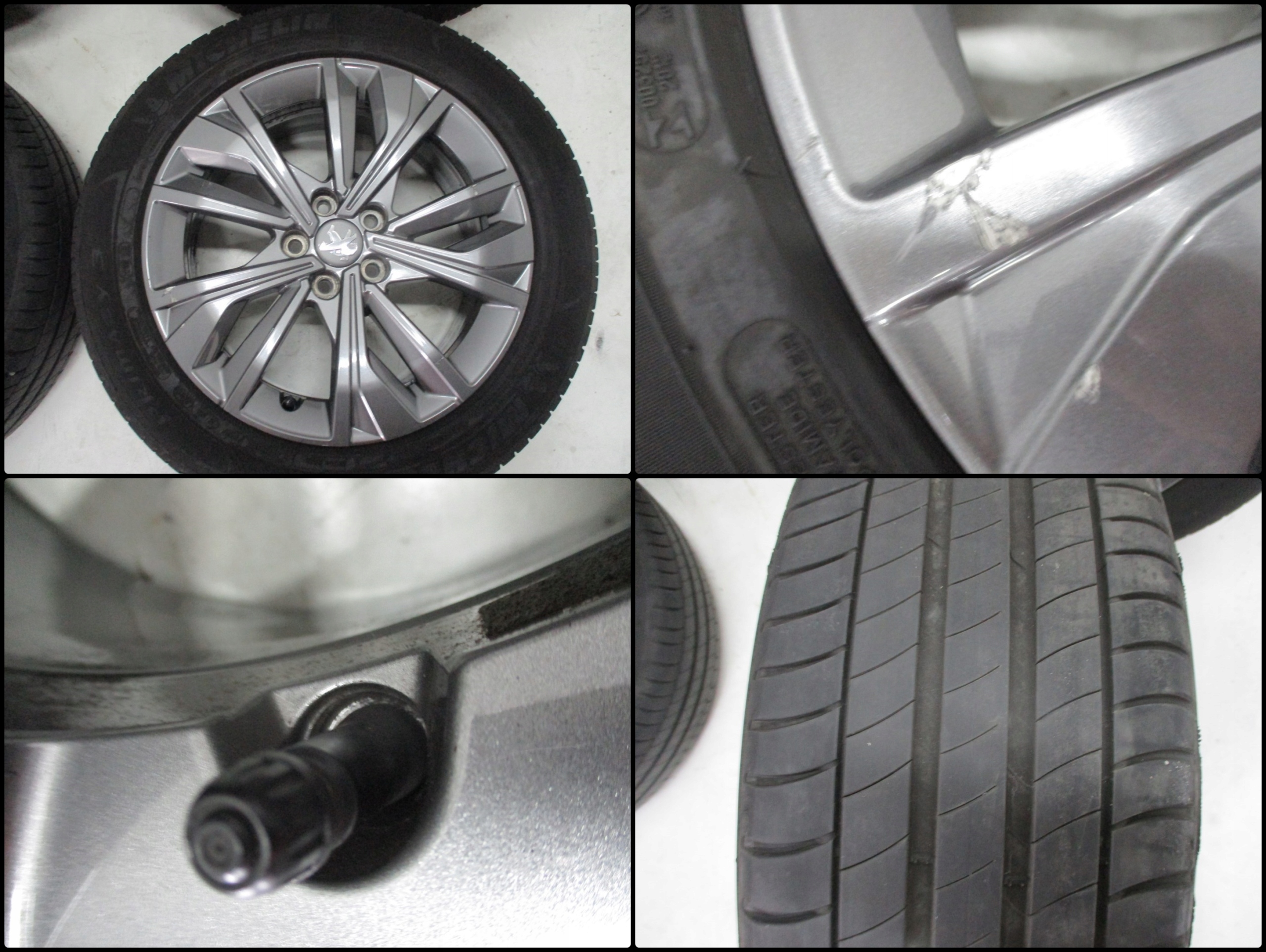 wheels discs tyres PEUGEOT 508 II R17 215/55